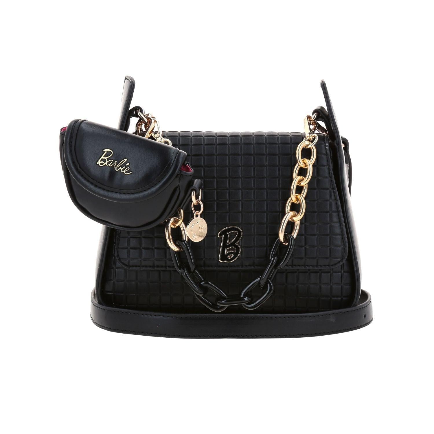 Bolso Baguette Negro Barbie by Gorett Chiara