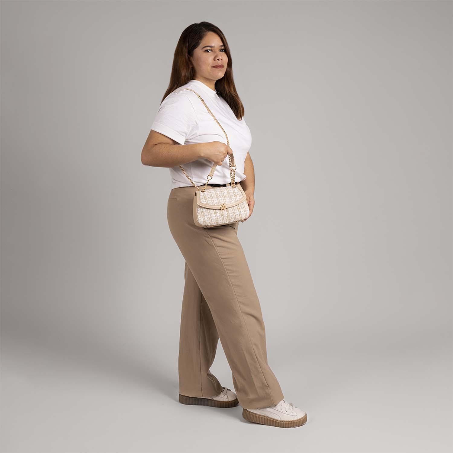 Crossbody Beige Barbie by Gorett Fanny
