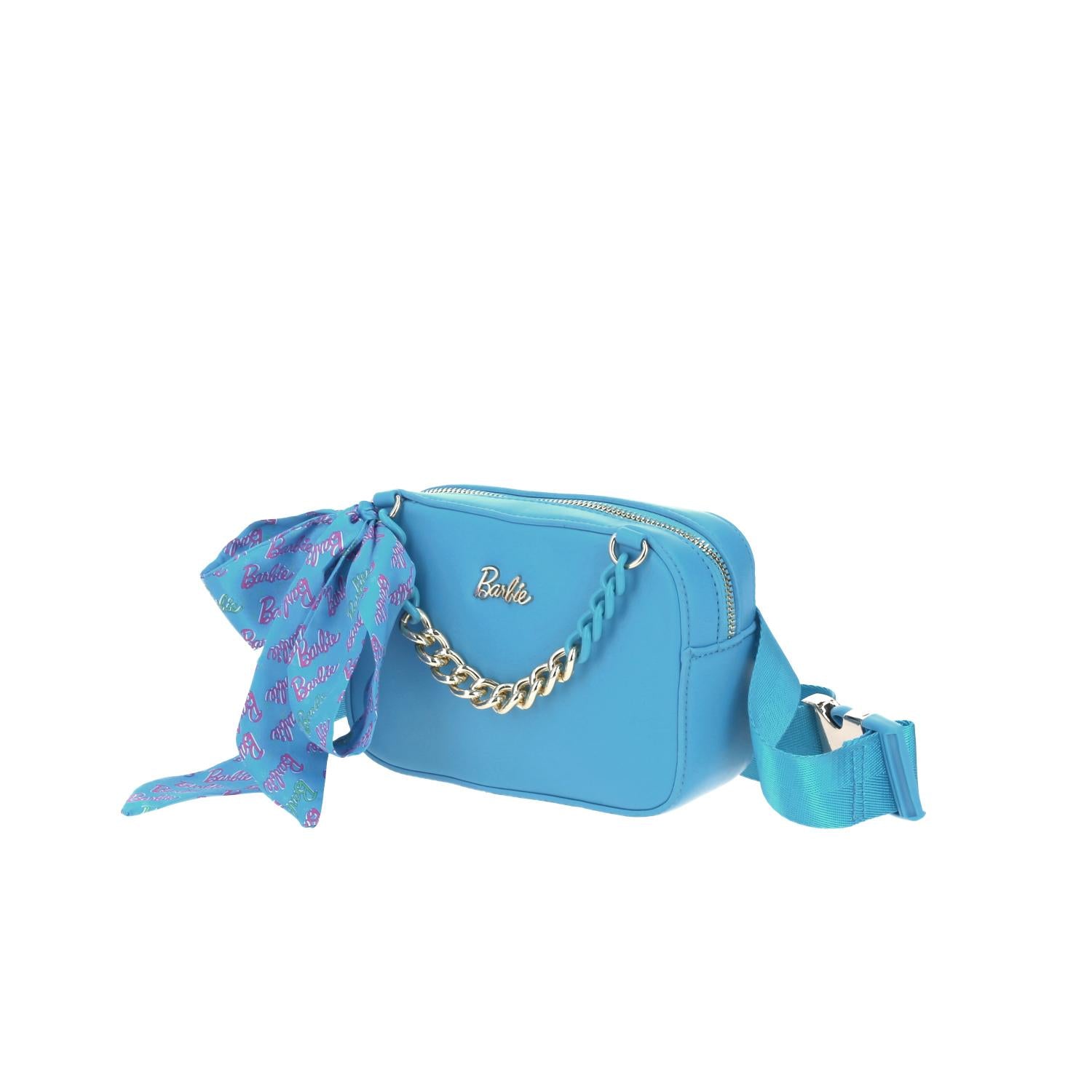Belt Bag Azul Barbie con Cadena Maryn By Gorett